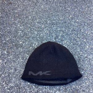 Preppy Streetwear Coquette Utility Michael Kors Men's MK Logo Beanie Hat